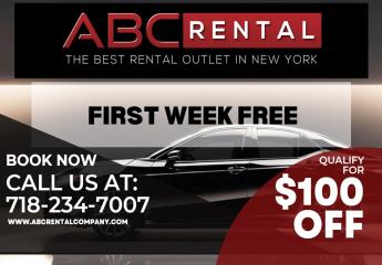 Uber TLC - FREE FIRST WEEK! AND QUALIFY FOR $100 OFF WEEKLY TLC RENTAL